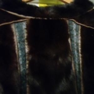 Mink sweater-jacket combo